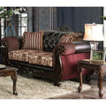 Furniture Of America Townsend Traditional Tufted Chenille Loveseat