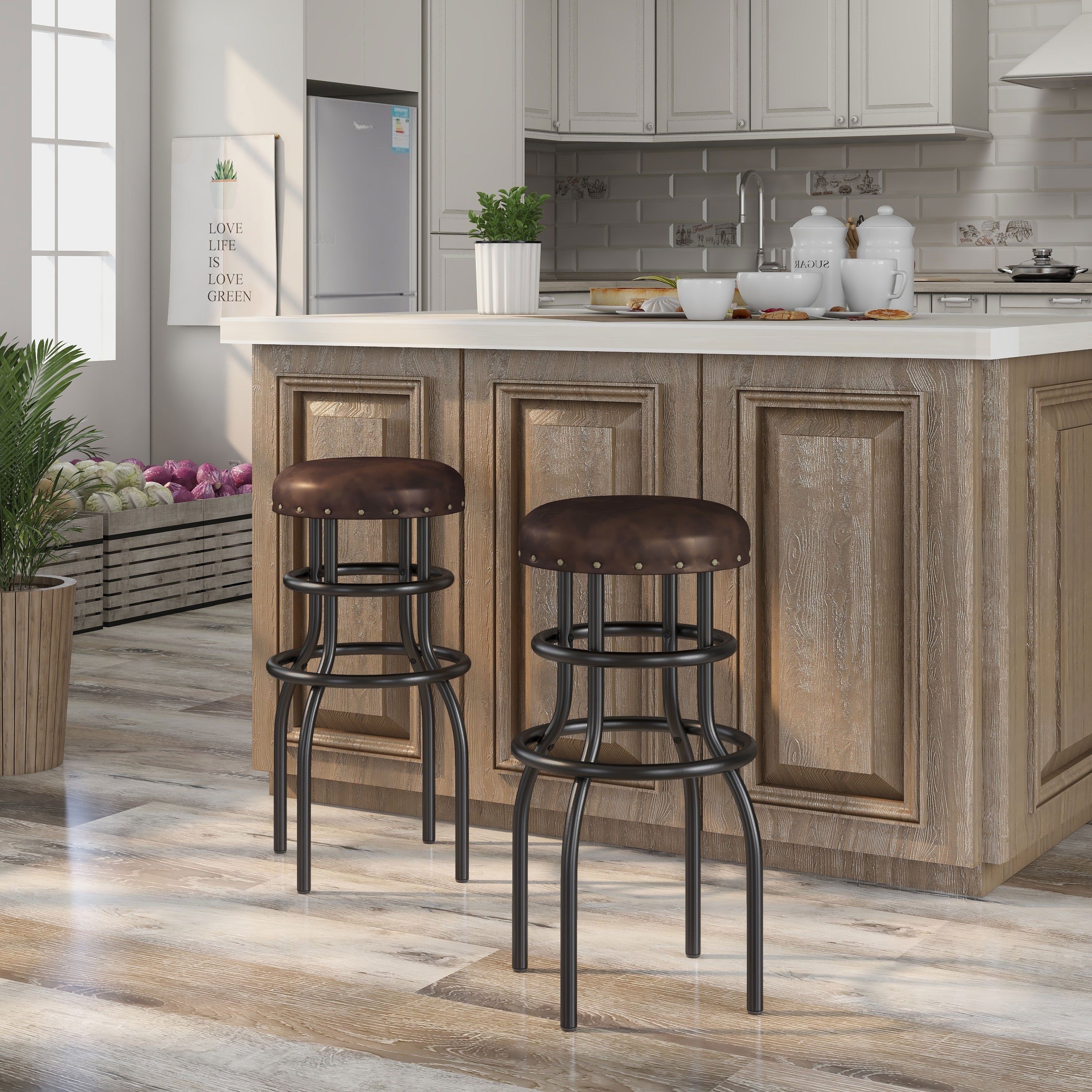 Alkali Rustic Counter Height Bar Stool By Foa