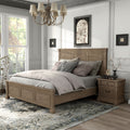 Furniture Of America Wacine 2 Piece Weathered Grey Wood Panel Bedroom Set