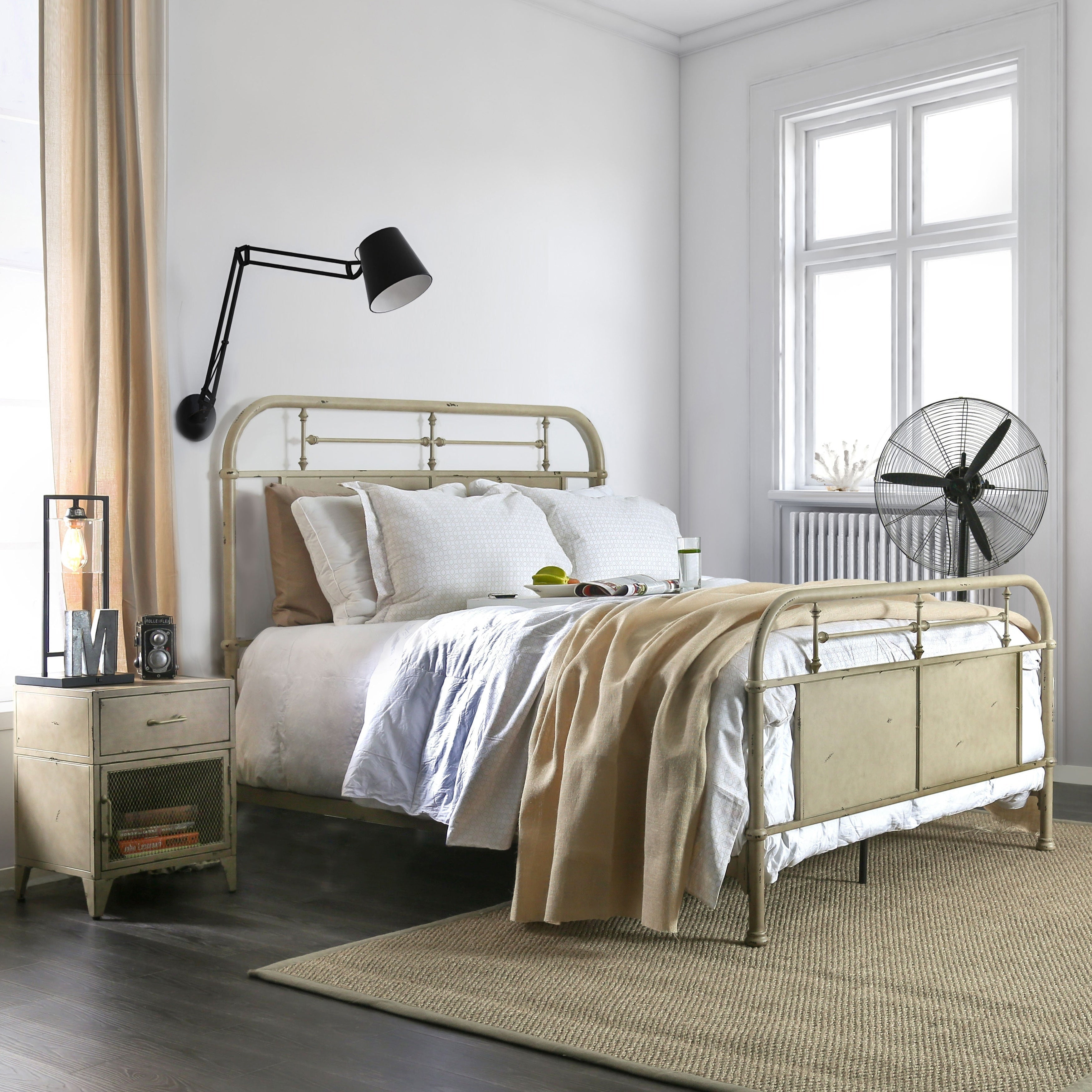Beltran Industrial Bed By Foa
