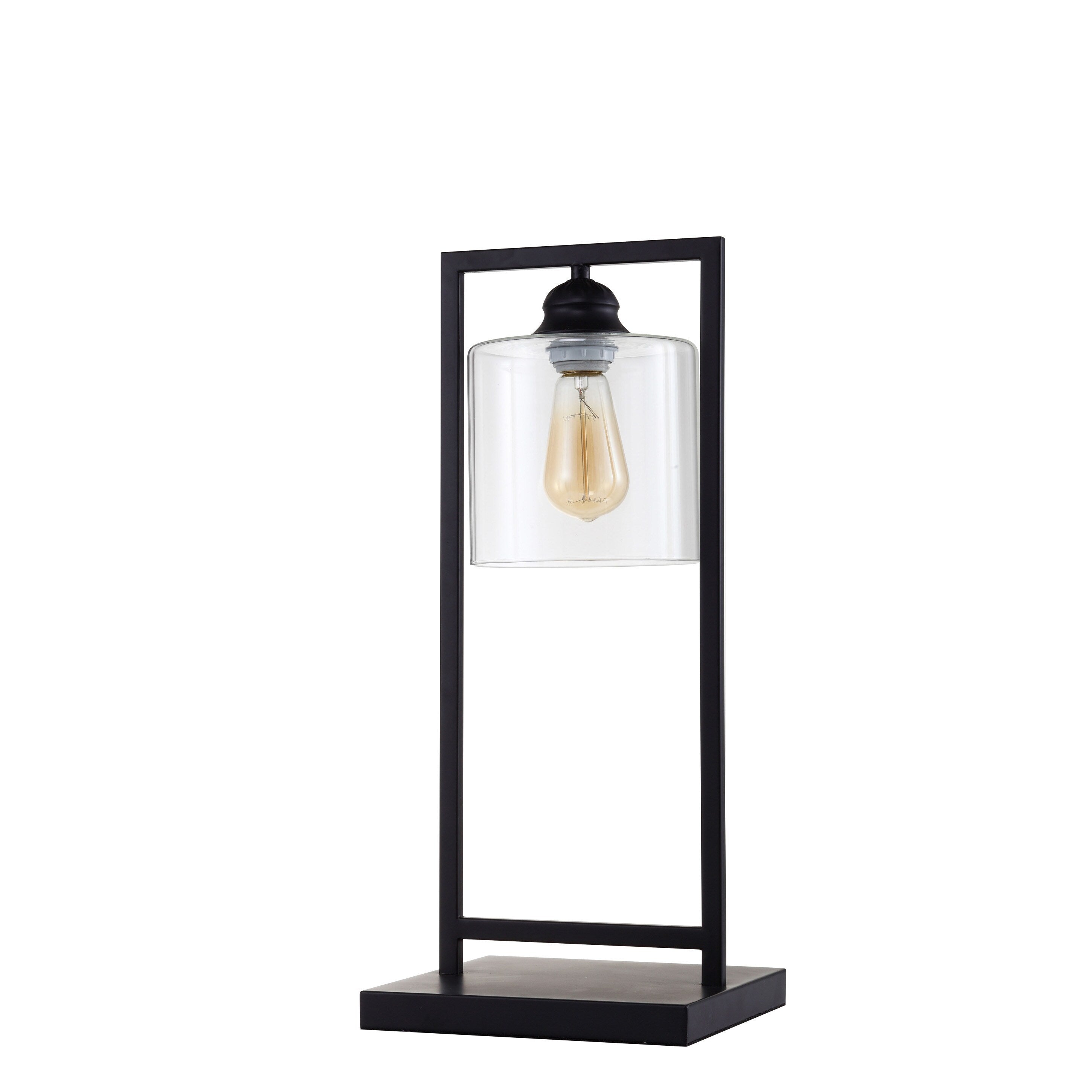 Furniture Of America Weslend Industrial Square Base Lamp