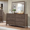Furniture Of America Wria Transitional Grey Dresser And Mirror Set