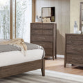 Furniture Of America Wria Transitional Warm Grey Solid Wood Chest