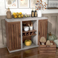 Chelsean Rustic 47 Inch Buffet Sideboard By Foa
