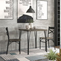 Furniture Of America Hathway Dark Bronze Compact Dining Set