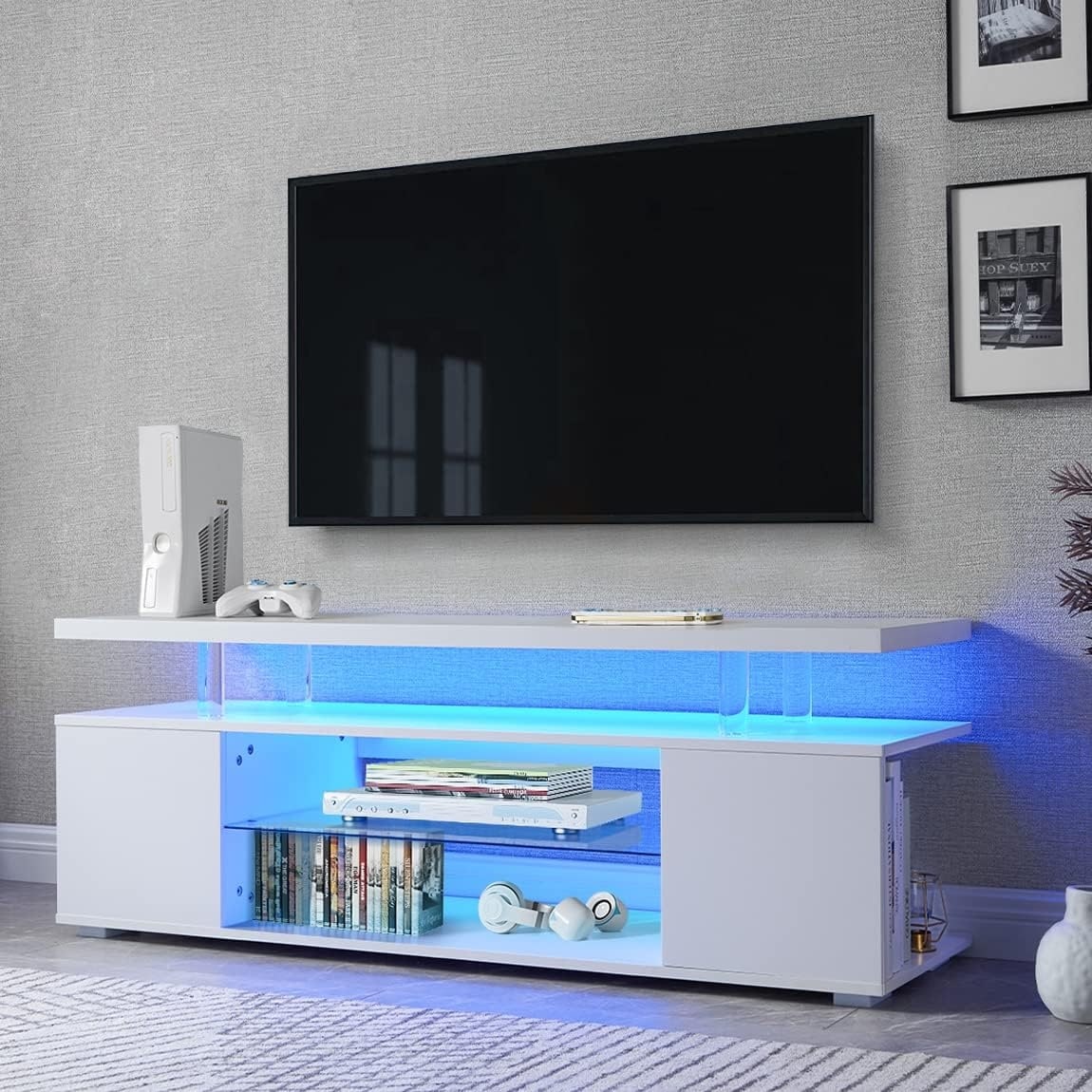 Gdf Studio Belmont Classic Entertainment Tv Stand For Tvs Up To 60 Inches