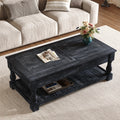 Gdf Studio Farmhouse Wooden Lift Top Coffee Table With Storage