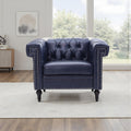 Gdfstudio 38.98 1 Seater Pu Leather Living Room Sofa With Birch Legs