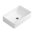 Gdfstudio Adrian Porcelain Vessel Sink With Modern Countertop Bathroom Basin Design