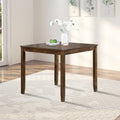Gdfstudio Coleridge Modern Wood Dining Table With Spacious Lacquered Top And Solid Wood Tapered Base Legs