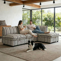 Gdfstudio Convertible Modular Sectional Sofa Bed With Storage Sleeper Function For Living Room