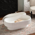 Gdfstudio Elowen Modern Fluted Storage Coffee Table With Lift Off Lid