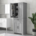 Gdfstudio Harrison Tall Multi Functional Storage Cabinet