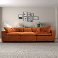 Gdfstudio Hayward Velvet 6 Seater Modular Sectional Sofa
