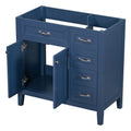 Gdfstudio Nathaniel Brooks 36 Inch Freestanding Bathroom Vanity Cabinet Base