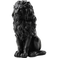 Gdfstudio Resin Lion Guardian Sculpture 20.5 Outdoor Indoor Garden Villa Patriotic Decor