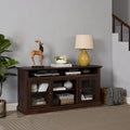 Gdfstudio Elowen Wood 60 Tv Stand With Adjustable Storage And Cable Management