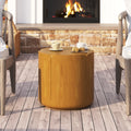 Gdfstudio Kaelwyn Mgo Cylindrical Waterproof Coffee Table