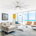 Gdfstudio Orion 52 Smart Ceiling Fan With 8 Abs Blades Voice Remote App Control Reversible Dc Motor