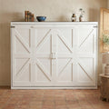 Gdfstudio Orion Queen Size Murphy Bed Wall Bed With Flexible Slats Dual Piston Mechanism No Box Spring
