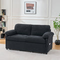Rory 71 Chenille 3 In 1 Convertible Pull Out Sofa Bed Queen Size Bed With Side Storage
