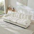 Gdfstudio Sage 107 3 Seater Cloud Modular Sectional Couch With Breathable Chenille Fabric