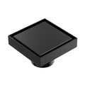 Grandjoy 4 Inch Square Stainless Steel Shower Floor Drain With Anti Odor And Fast Drainage System