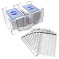 Gse Canasta Cards Game Set Includes Canasta Playing Cards With Point Values Revolving Card Tray Score Sheets