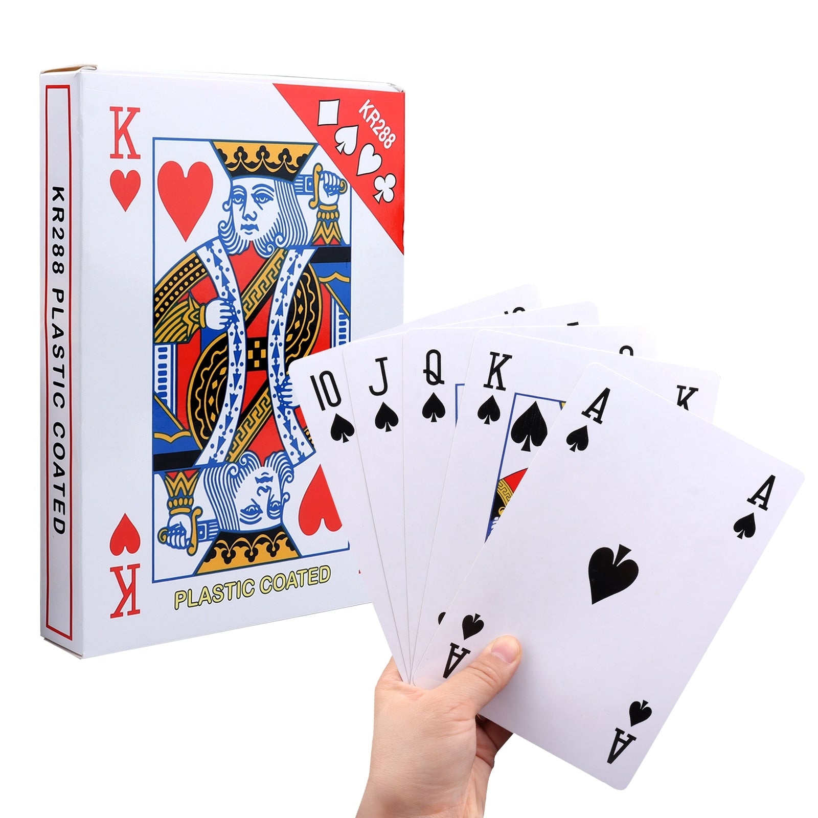 Gse Jumbo Playing Cards Giant Playing Card Deck Oversize Large Huge Playing Cards For All Ages