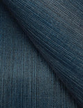 Beale Grasscloth Wallpaper Swatch, Indigo