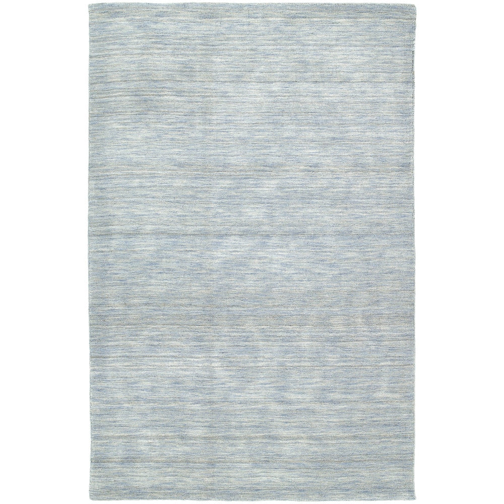 Gabbeh Hand Tufted Light Blue Rug 8 X 11