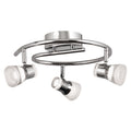 Gage 3 Light Polished Chrome Led Fixed Rail
