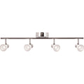Gage 4 Light Polished Chrome Led Fixed Rail