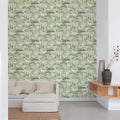 Galerie Wallcoverings Arcadia Collection Branched Trees Motive Matte Finish Vinyl On Non Woven Wallpaper Roll