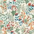 Galerie Wallcoverings Arcadia Collection Classical Floral Matte Finish Vinyl On Non Woven Wallpaper Roll