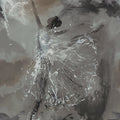 Galerie Wallcoverings City Romance Collection Grey Dancer Graphics 4 Panel Wall Mural