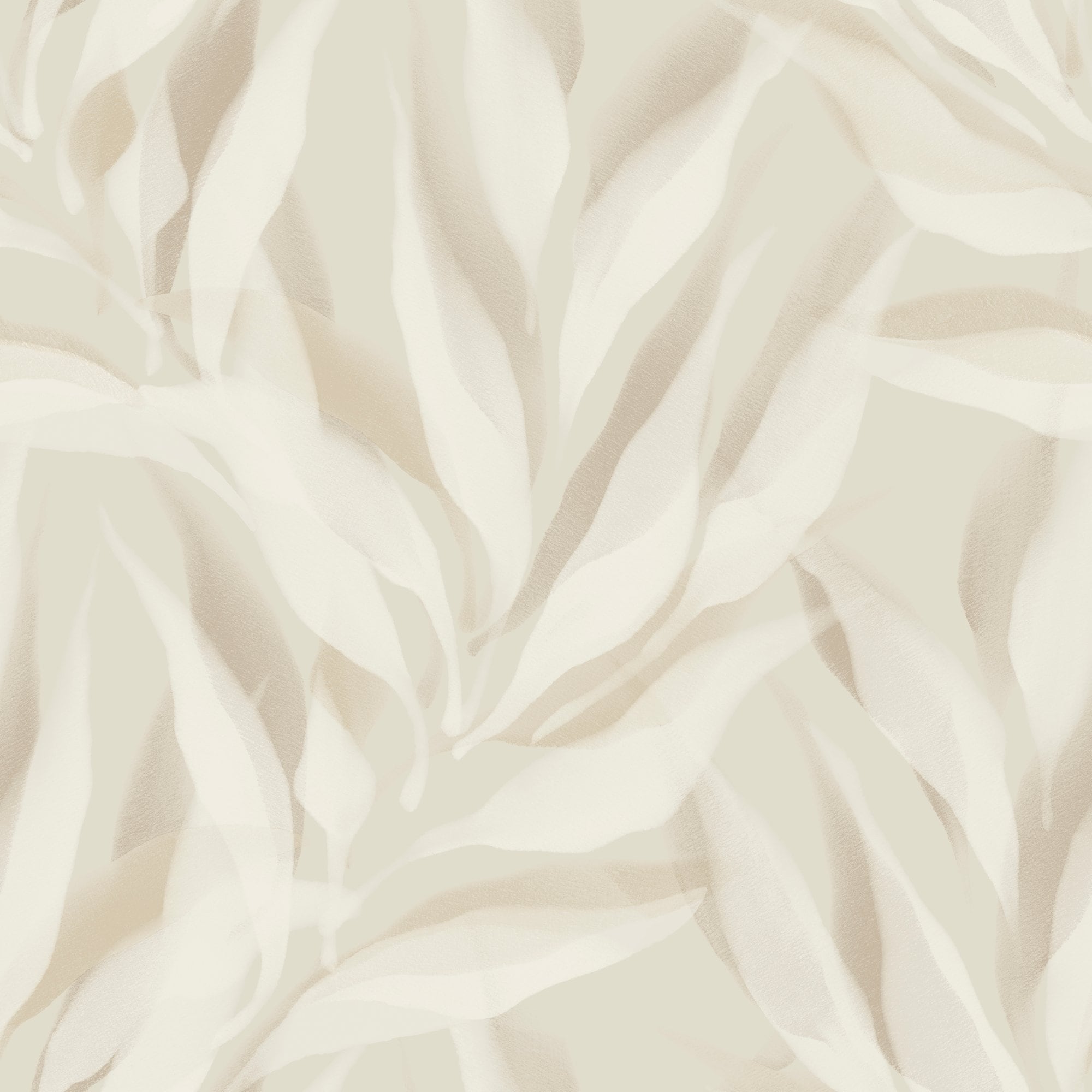 Galerie Wallcoverings Karuna Collection Flowy Leaves Matte Finish Vinyl On Non Woven Wallpaper Roll