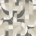 Galerie Wallcoverings Karuna Collection Geometric Swirl Matte Finish Vinyl On Non Woven Wallpaper Roll