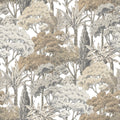 Galerie Wallcoverings Karuna Collection Sketched Forest Matte Finish Vinyl On Non Woven Wallpaper Roll