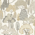 Galerie Wallcoverings Little Dreamers Collection Tree Motif Matte Finish Vinyl On Non Woven Wallpaper Roll