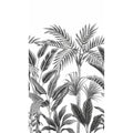 Galerie Wallcoverings Orom Ii Collection Palm Leaf 62.5 Inches Wide X 9.18 Feet High 3 Panel Wall Mural