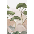 Galerie Wallcoverings Orom Ii Collection Tree Landscape 62.5 Inches Wide X 9.18 Feet High 3 Panel Wall Mural