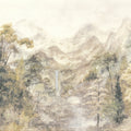 Galerie Wallcoverings Surfaces Collection Mystic Mountain 118.1 Inches Wide X 9.3 Feet High 6 Panel Wall Mural