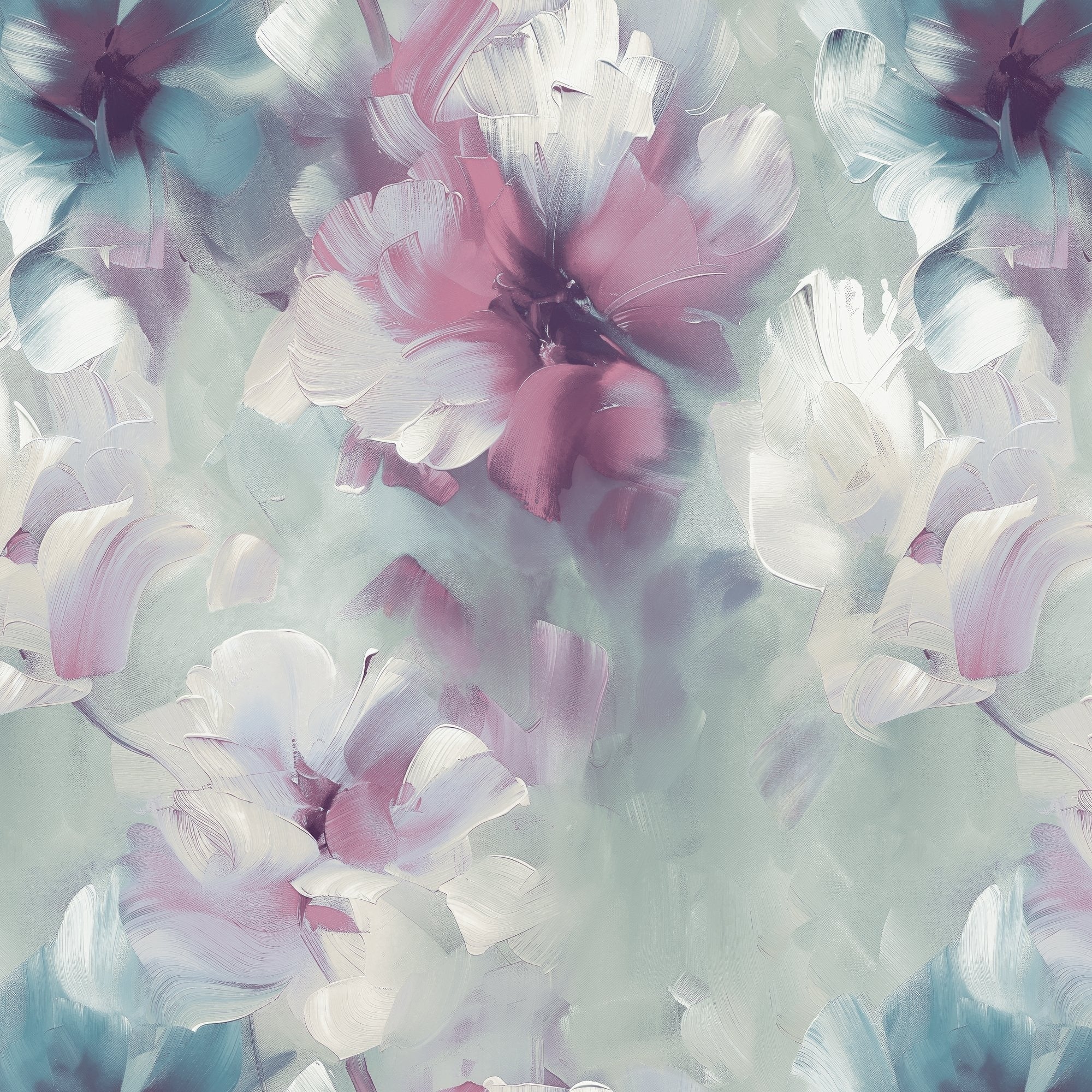 Galerie Wallcoverings Very Collection Large Floral Bloom Double Width 42 Inches Wide Wallpaper Roll