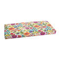 Galliford Multi Floral Indoor Outdoor Bench Corded Cushion