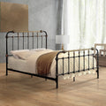 Gally Transitional Antique Black Powder Coated Bed By Foa