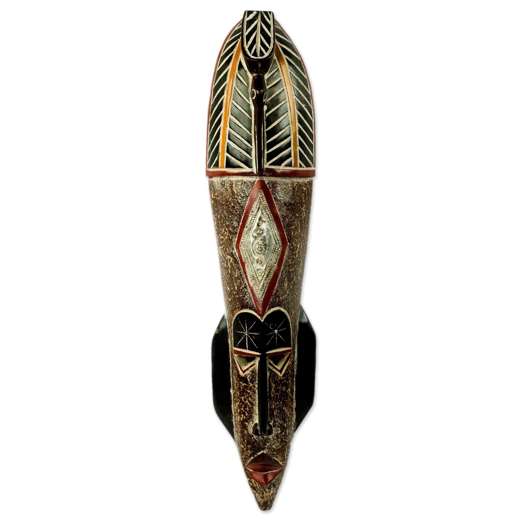 Ganin Neesa African Wood Mask Ghana