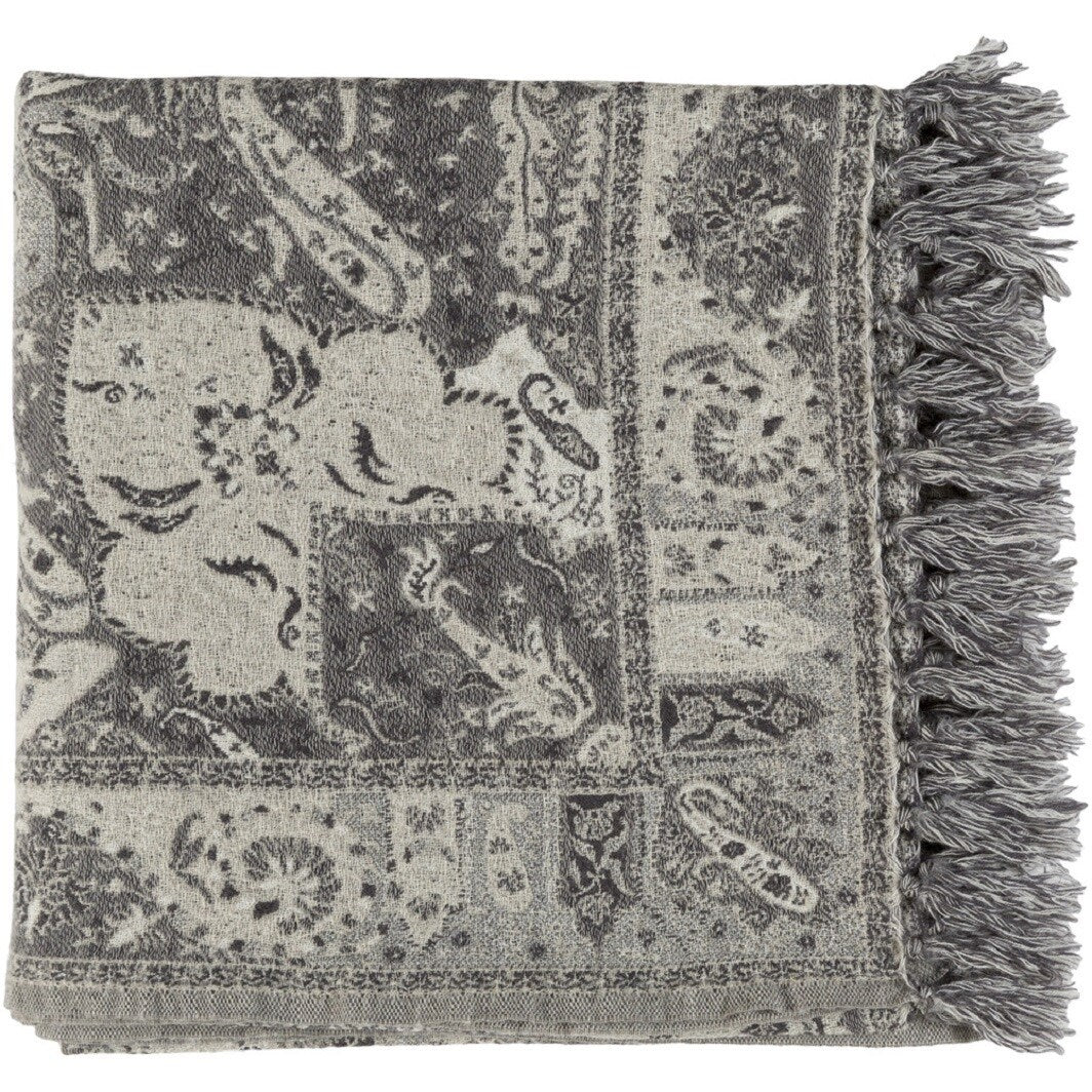 Gape Woven Wool Throw 50 X 70