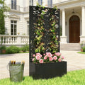 Garden Bed Wall Mounted Flower Bed Planting Basin Plant Rack