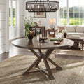Garrison Espresso Finish Convertible Dining Table By Iq Modern